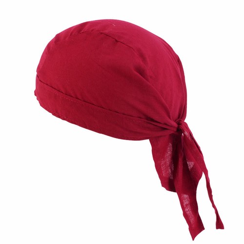 Women Men Skull Durag Bandana Sport Du Rag Head Scarf Wrap Bike Pirate Hat Caps - Picture 29 of 46
