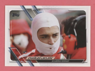 Charles Leclerc 2021 Topps Formula One F1 Card #25 FERRARI