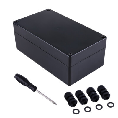 Junction Box ABS Plastic Dustproof Waterproof IP65 Boxes Assorted Sizes