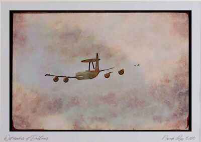 034077 Boeing E 3D Sentry AEW.Mk 1 _ Royal Air Force Watercolour Picture Ltd Ed