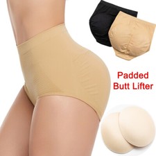 FAKE ASS Booty Padded Butt Lifter Bum Pants Panty Shaper Boyshorts Underwear US