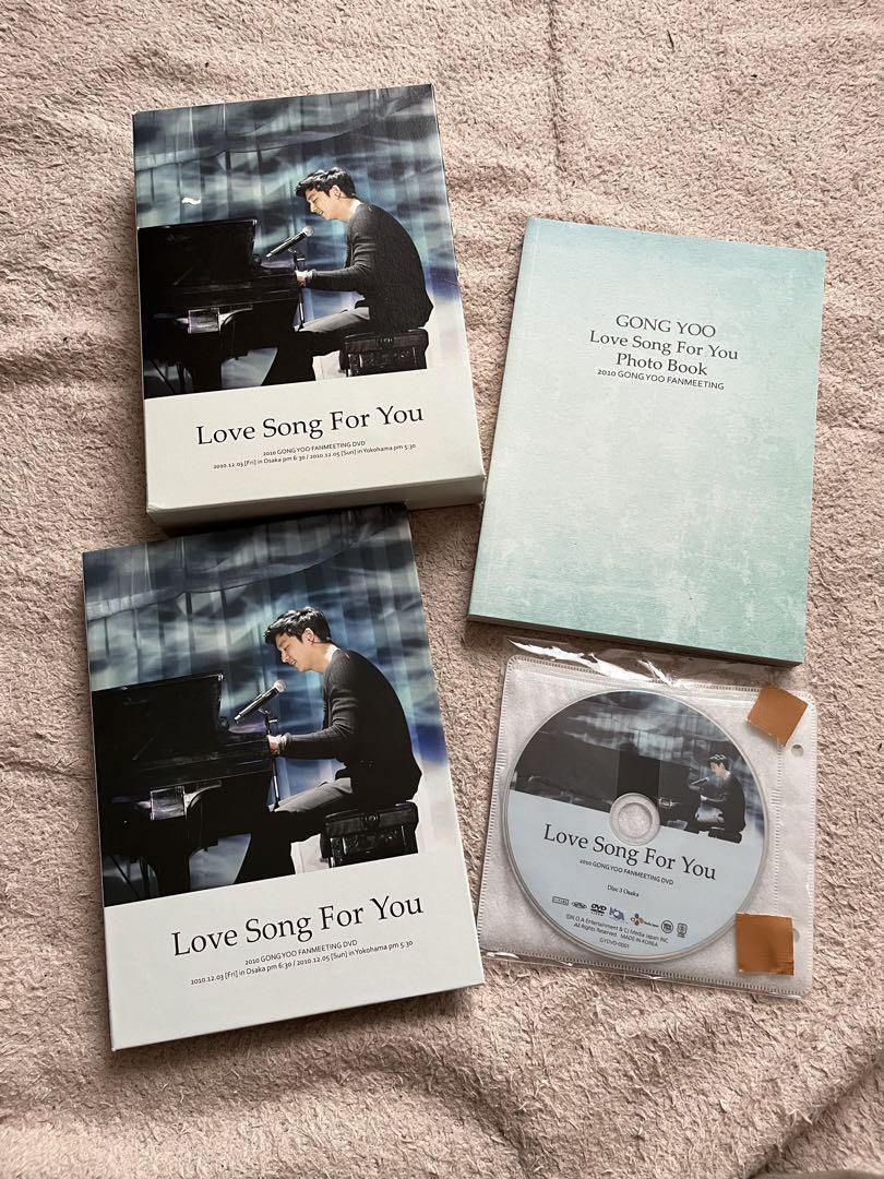 その他 Gong Yoo Love Song For You DVD Gong Yoo Love Song For You 2010 Fan Meeting DVD 3Disks