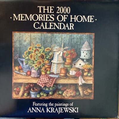 Calendar Vintage Lang 2000 Anna Krajewski Memories Of Home ,the