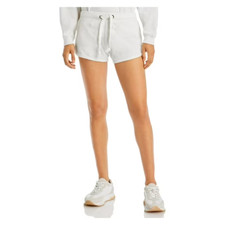 Women's Soft Lounge White Shorts Medium pockets Casual Soft Comfortable