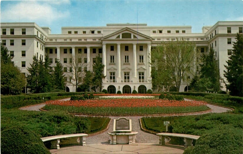Greenbrier, WHITE SULPHUR SPRINGS, WEST VIRGINIA, Club Photos Postcard