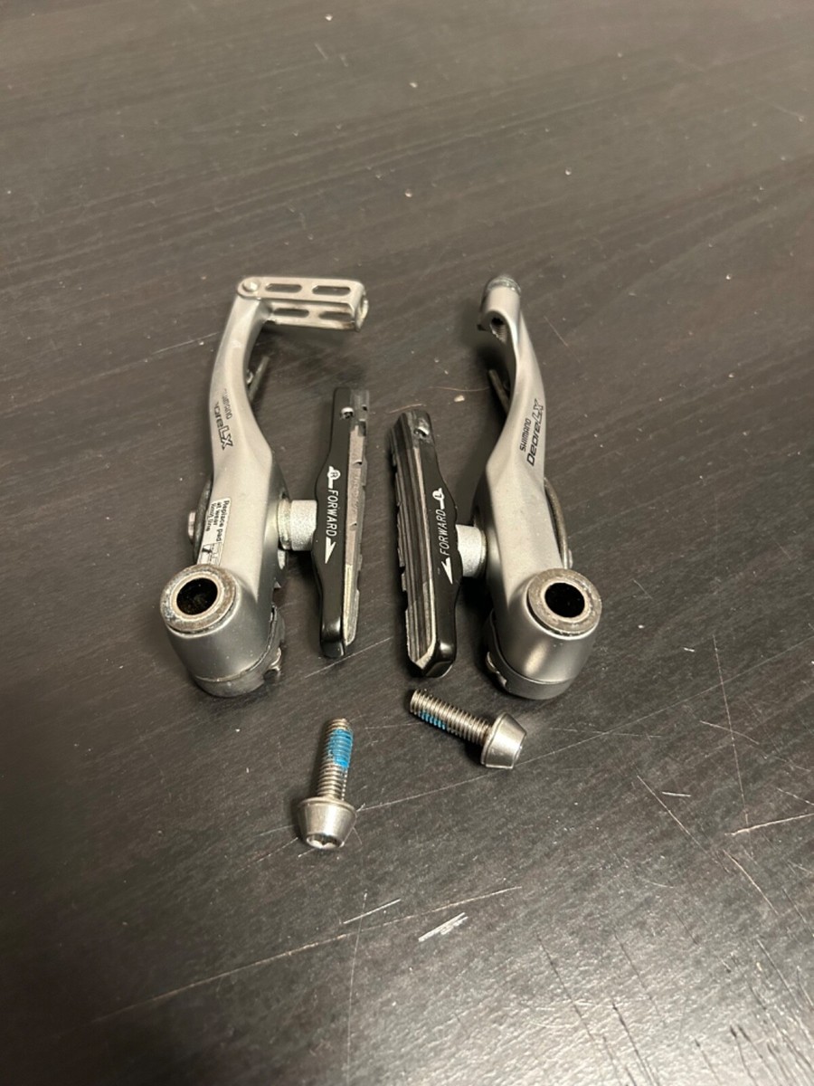 SHIMANO DEORE XT Vブレーキ BR-M580 Shimano Deore LX BR-M580 V-Brake Silver +BBB Brake Pads | eBay