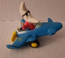 Vintage 1988 McDonalds MAC TONIGHT Airplane Happy Meal Toy