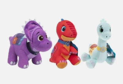 NEU OFFIZIELLES DINO RANCH PLÜSCHTIER 15 CM DINOSAURIER BLITZKLEE WEICHSPIELZEUG TANGO PLÜSCHTIER