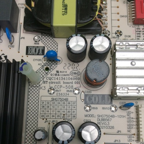 Amazon K24NE5 Fire Omni TV Television Main Power Board SHG7504B-101H - Picture 2 of 7