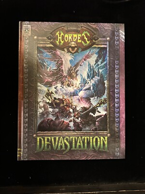 Warmachine Hordes Devastation HC Rulebook ISBN 9781939480842 Book B
