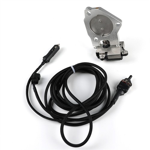 3 inch Electric Exhaust Valve 12V Control Motor Kit with Manual Switch - Picture 3 of 16