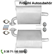 für Subaru Legacy V Outback 3,6 Endtopf Auspuffanlage Anbausatz links rechts a*