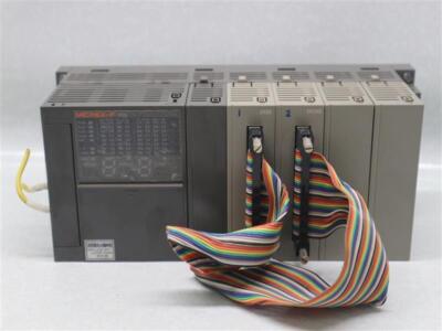 Fuji Electric MICREX-F F55 NV1P-042 Processor Unit w/ DI32 + Fuji Electric MICREX-F F55 NV1P-042 Processor Unit w/ DI32 +