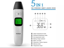 Moteq Non-Contact 5-In-1 Instant Infrared Thermometer With Fever Alert