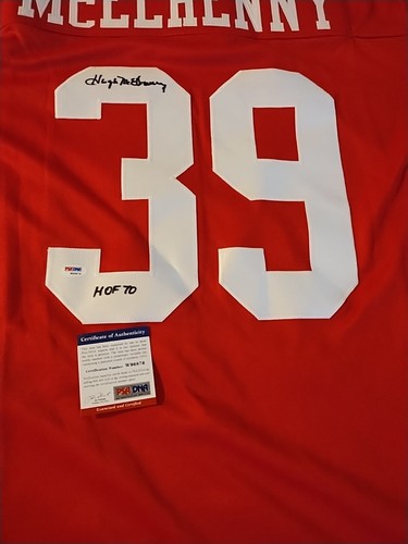 Hugh McElhenny autographed James Spence signed auto custom Jersey autograph PDA- - Picture 6 of 20