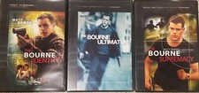 The Bourne Trilogy 3-Disc DVD Set 2008 Matt Damon Identity Supremacy Ultimatum