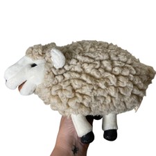 Folkmanis Woolly Sheep Hand Puppet Lamb Fluff...