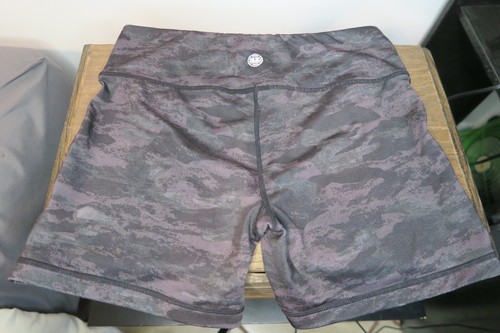 IAB MFG Mujer Talla 8 M Sin Paseo Ropa Activa Gimnasio Entrenamiento Pantalones Cortos Negro Camuflaje - Imagen 4 de 12