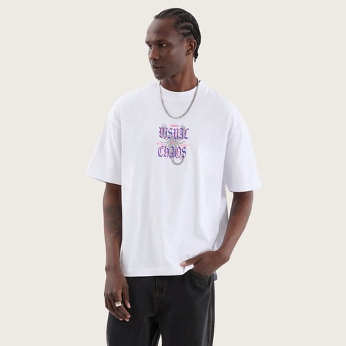 Kiss Chacey KSCY Scorpio Street Tee T Shirt - X-Large - Optical White - New - Picture 2 of 5