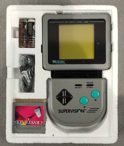 SUPERVISION WATARA CONSOLE PORTATILE 8 BIT NEW VINTAGE PAL WATARY TIPO GAMEBOY - Foto 7 di 12