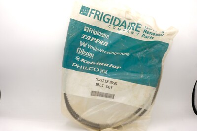 Frigidaire Washer Belt Set Of 2 – Genuine OEM 1134395 / 5301134395, Open Box-215434