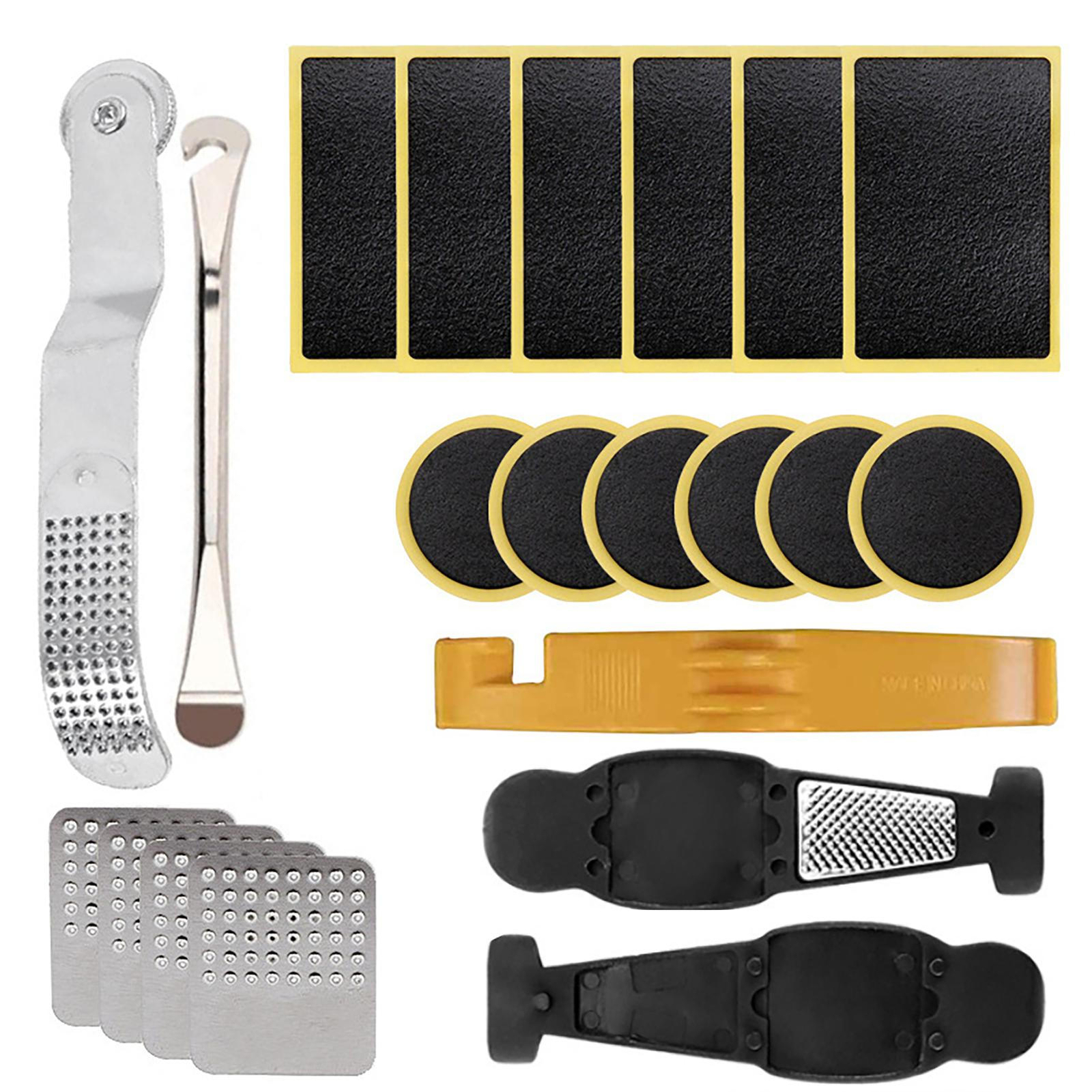 Bicycle Bike Patches Tire Inner Tube Tire Repair Glue Lever Tool Set Puncture
