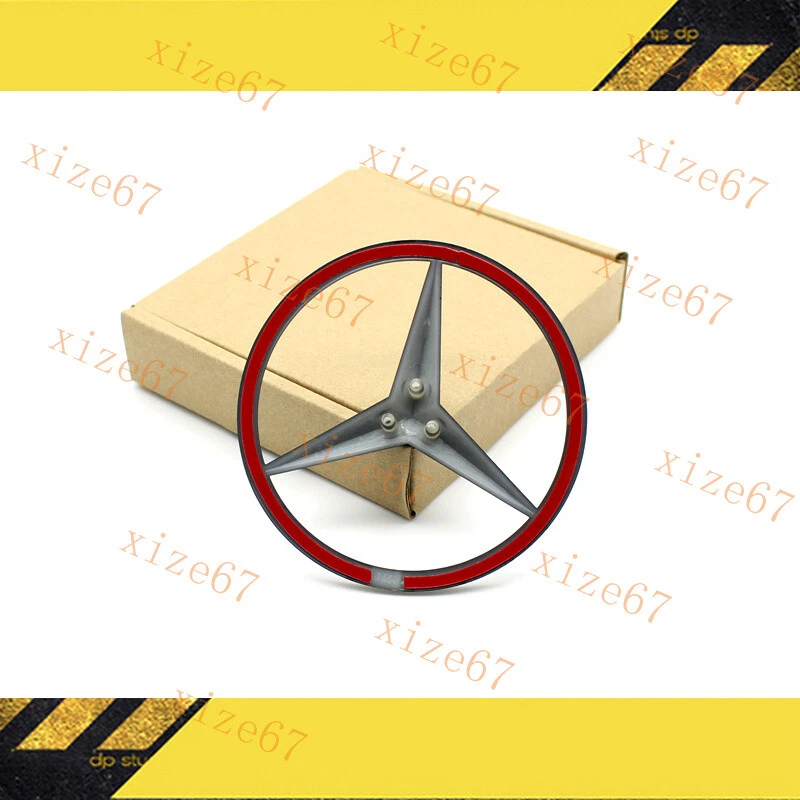 Insignia emblema estrella tapa maletero trasero negro brillante para Clase S W222 A222 817 00 16 Foto 2 de 4