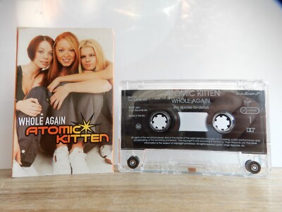 ATOMIC KITTEN WHOLE AGAIN / LOCOMOTION MUSIK KASSETTE TAPE MC 2011 VIRGIN