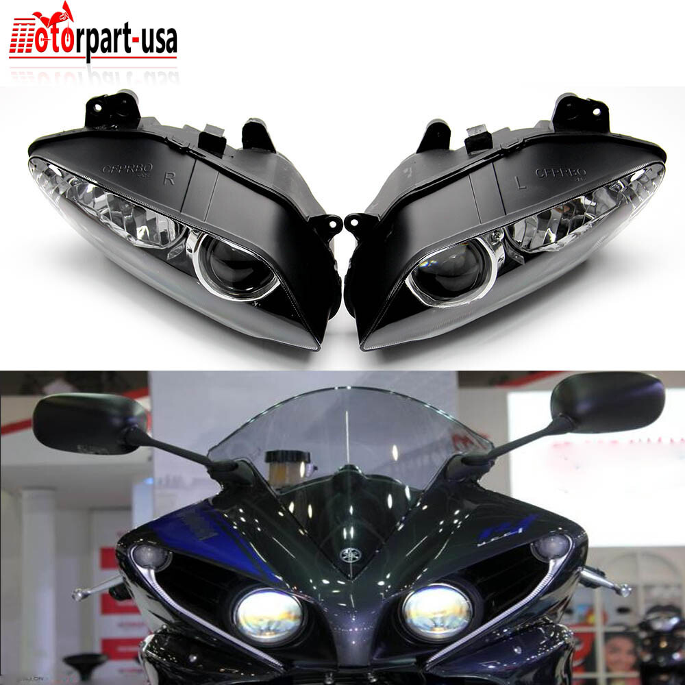 Front Headlight Head Lamp Assembly Housing For Yamaha YZF-R1 YZF