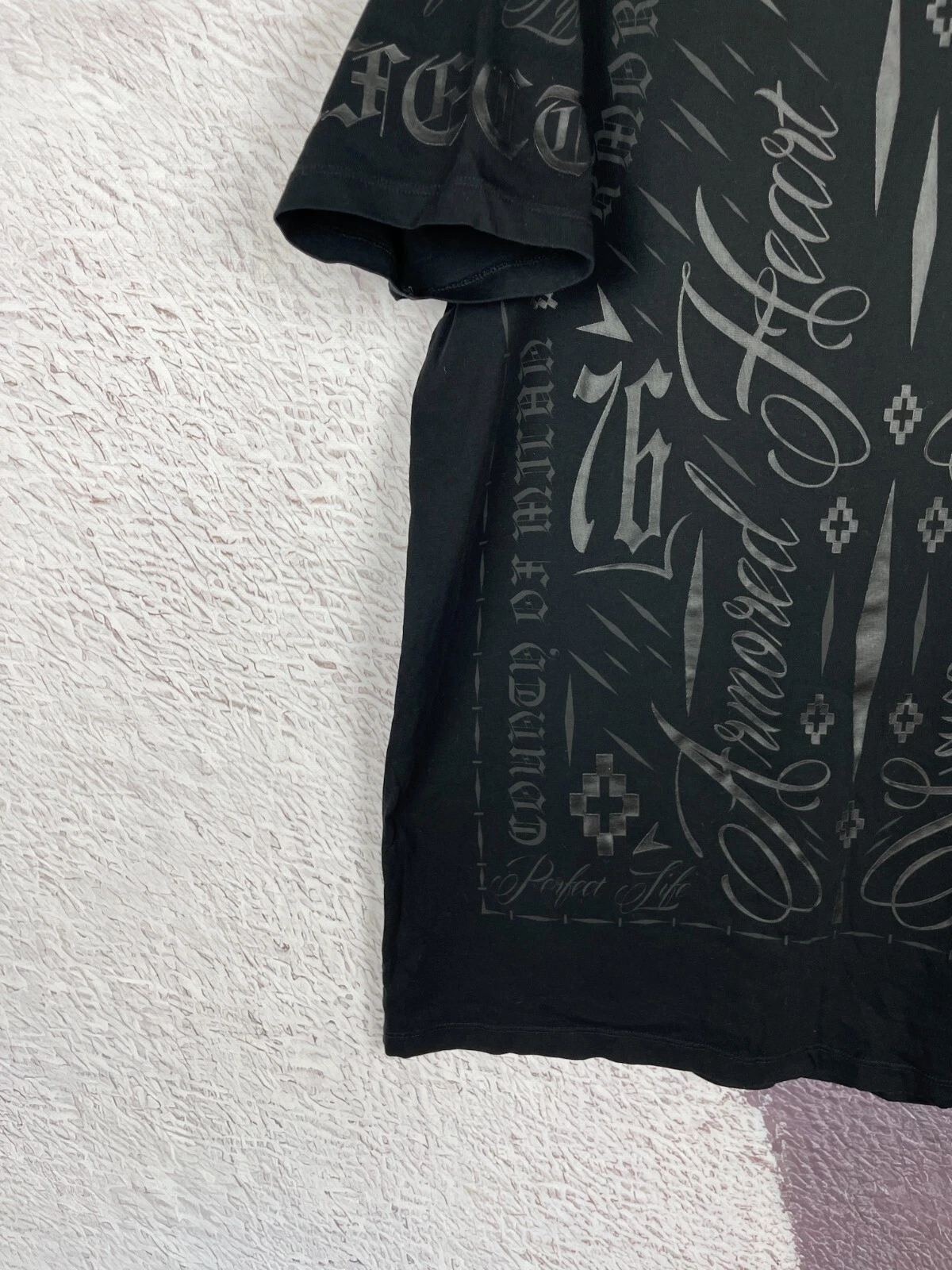 T shirt Marcelo Burlon perfection corazzata fleart tutte le stampe