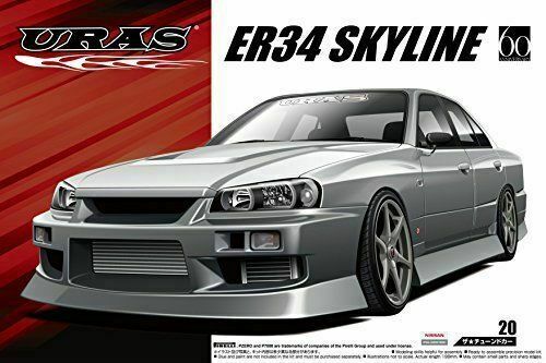 Aoshima Japan Nissan Skyline Uras Er34 25gt T 01 1 24 Model Kit For Sale Online Ebay