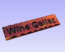 Personalized Custom Carved Cedar Wood Sign - Last Name Rustic Plaque Home Decor