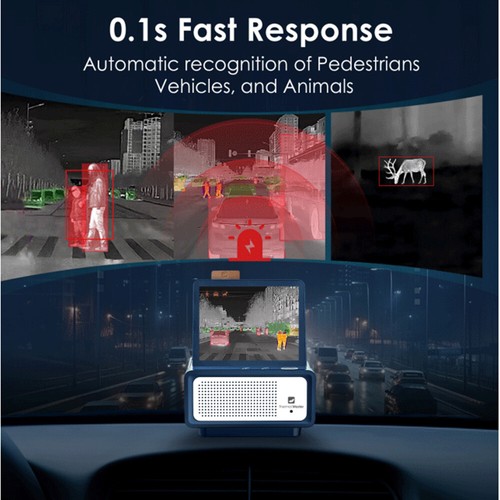 NV300 Automotive Thermal Night Vision Dashcam with 328 Yards Long Range Vision - Picture 3 of 22