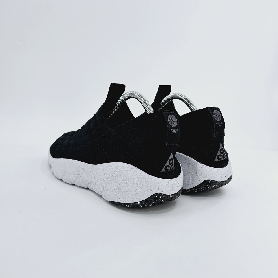 Nike ACG Moc 3.5 Cargo Black Gray Slip On Sneakers Mens Shoes Size 11.5