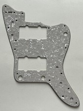 4 Ply Ivory white pearls Pickguard Fit Japan Jazzmaster Style Guitar Parts