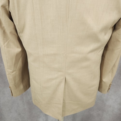 Perry Ellis Blazer Mens 40R Brown Sports Coat Poly Blend Jacket 2 Buttons Vented - Picture 7 of 20