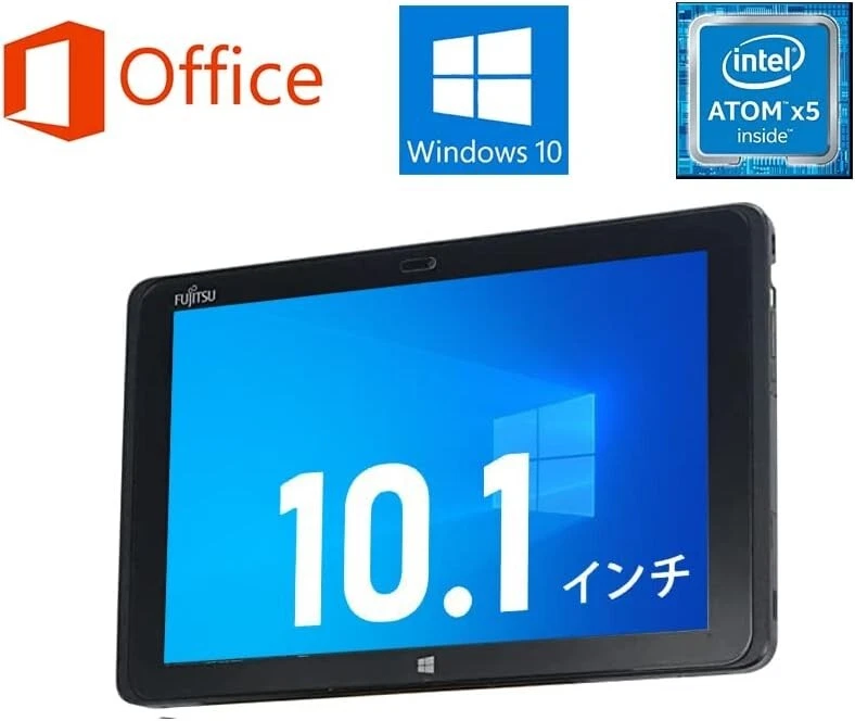 Fujitsu ARROWS Tab Q506 ME Tablet ROM 64GB RAM 4GB 10.1 Inch OS Windows 10 Pro