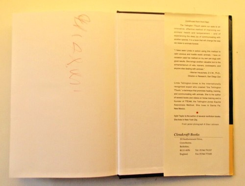 The Tellington TTouch by Linda Tellington-Jones with Sybil Taylor 1992 signed - Picture 10 of 12