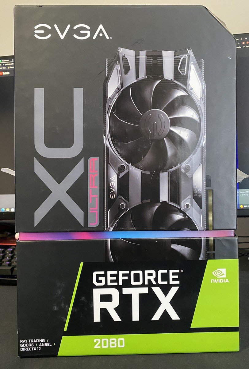 EVGA GeForce RTX 2080 XC ULTRA GAMING, 08G-P4-2183-RX, 8GB EVGA GeForce RTX 2080 XC ULTRA GAMING, 08G-P4-2183-RX, 8GB