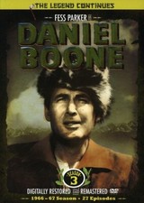Daniel Boone: Season 3 DVD, 1966 Brand New Sealed Look With Free Shipping   