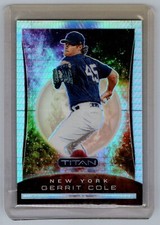 2020 Panini Chronicles #26 Gerrit Cole Titan Hyper #/299