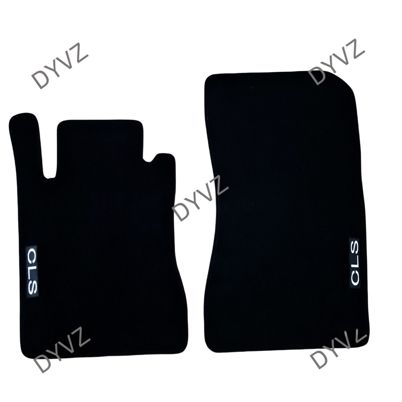 Front two Car Floor Mats Velour for Mercedes CLS C219 Waterproof Carpet Liners