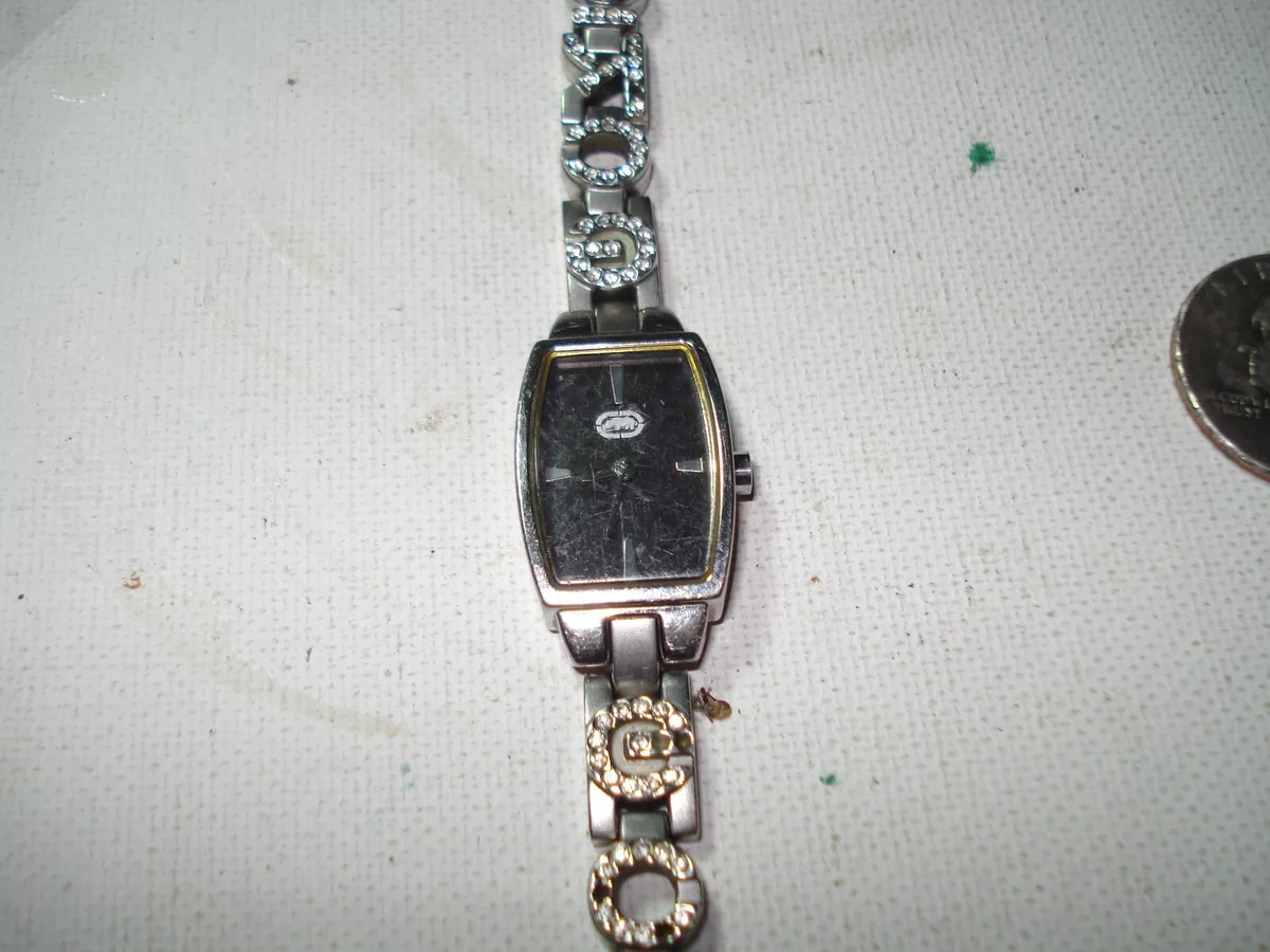 MAGNIFIQUE MONTRE FEMME MARC ECKO HAUT DE GAMME DIAMANT NON STOP RTL 225