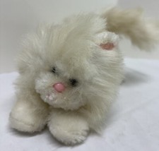 Vintage Russ Berrie SABRINA White Persian Kitty Cat Plush Stuffed Animal 603