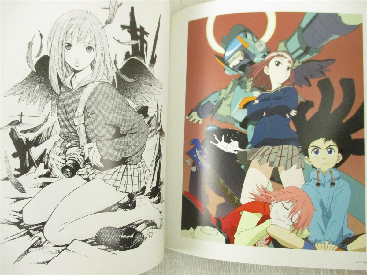 FLCL Design Works FLCLSM Flclism OVA Art Book Yoshiyuki Sadamoto