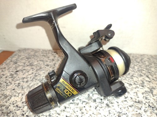 SHIMANO FX100 Graphite Ultra Light Spinning Reel. Vintage. Nice Condition. - Picture 2 of 10