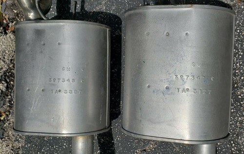GM 2005-2008 Corvette Mufflers 397347 C/397348 C (Pre-Owned) - Picture 5 of 7