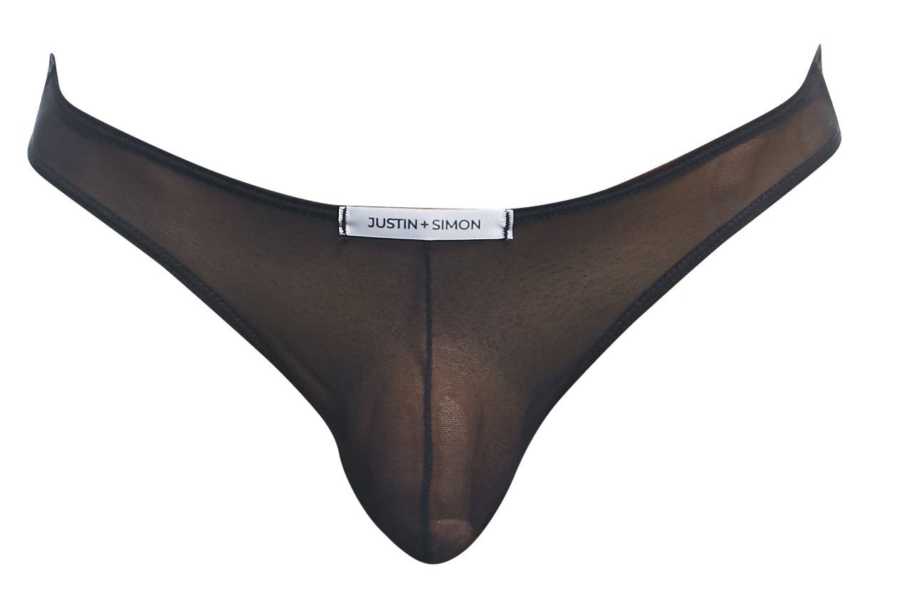 Mens Underwear: JUSTIN+SIMON XSJ01 Classic Silky Bikini