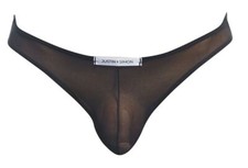 Mens Underwear: JUSTIN SIMON XSJ01 Classic Silky Bikini