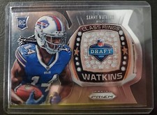 2014 Panini Prizm Sammy Watkins Class Rings Die-Cut Rookie Card RC #CR5 Bills 
